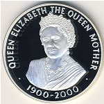 Остров Вознесения, 50 пенсов (2000 г.)
