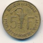 Западная Африка, 5 франков (1960 г.)