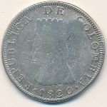 Colombia, 2 reales, 1819–1820