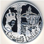 Canada, 1 dollar, 2002