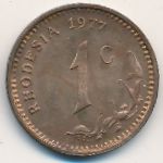 Родезия, 1 цент (1970–1977 г.)