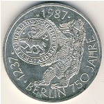 West Germany, 10 mark, 1987