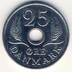 Дания, 25 эре (1966–1971 г.)