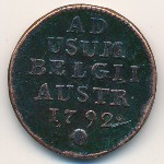 Австрийские Нидерланды, 1 лиард (1792–1794 г.)