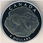 Канада, 4 доллара (2009 г.)