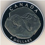 Canada, 4 dollars, 2009