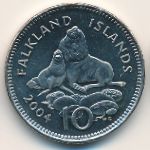 Фолклендские острова, 10 пенсов (2004 г.)