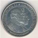 Sweden, 2 kronor, 1907