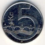 Чехия, 5 крон (2006 г.)