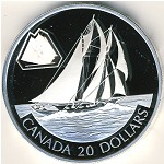 Canada, 20 dollars, 2000