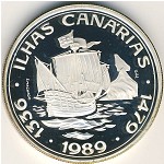 Portugal, 100 escudos, 1989