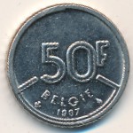 Belgium, 50 francs, 1987–1993