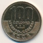 Коста-Рика, 100 колон (2000 г.)