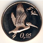 Редонда, 0,05 доллара (2009 г.)