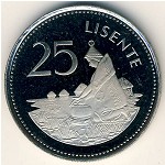 Лесото, 25 лисенте (1979–1989 г.)