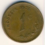Rhodesia, 1 cent, 1975