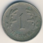 Finland, 1 markka, 1938