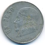 Mexico, 1 peso, 1970–1981