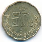 Мексика, 50 сентаво (1997 г.)