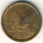 ЮАР, 2 цента (1996–2000 г.)