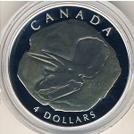 Канада, 4 доллара (2008 г.)