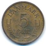 Denmark, 5 ore, 1964