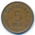 Denmark, 5 ore, 1966