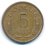 Denmark, 5 ore, 1969