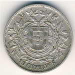 Portugal, 10 centavos, 1915
