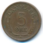 Denmark, 5 ore, 1964