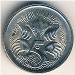 Австралия, 5 центов (1985–1998 г.)