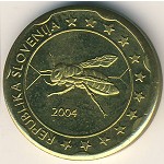 Словения, 20 евроцентов (2004 г.)