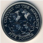 Guernsey, 5 pounds, 2000