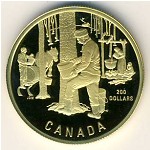 Canada, 200 dollars, 1995