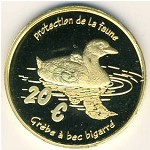 Saint Barthelemy, 20 euro, 2004