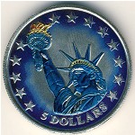 Либерия, 5 долларов (2006 г.)