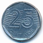 Brazil, 25 centavos, 1994
