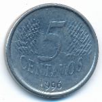 Brazil, 5 centavos, 1996–1997