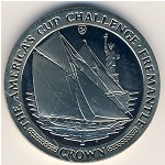 Isle of Man, 1 crown, 1987