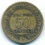 Франция, 50 сентим (1924 г.)