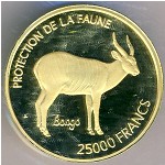 Бенин., 25000 франков КФА (2007 г.)