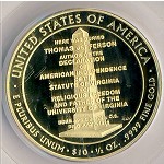 США, 10 долларов (2007 г.)