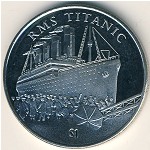 Sierra Leone, 1 dollar, 2002