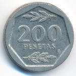 Испания, 200 песет (1986–1988 г.)