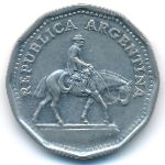 Argentina, 10 pesos, 1968