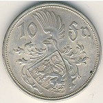 Luxemburg, 10 francs, 1929