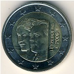 Luxemburg, 2 euro, 2009
