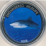 Palau, 1 dollar, 2008
