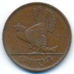 Ирландия, 1 пенни (1928–1937 г.)