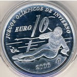 Spain, 10 euro, 2005